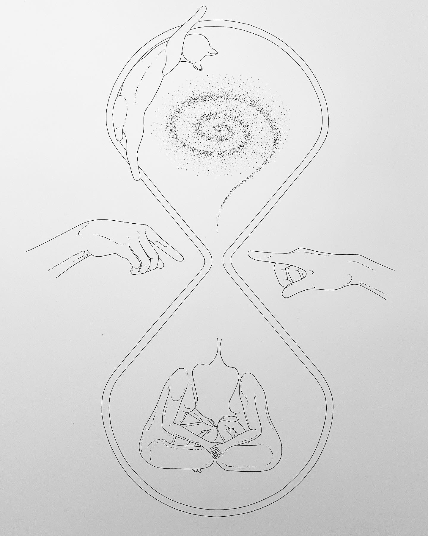 "The Creation of Anna and Eve" 13x19 Fine Art Print