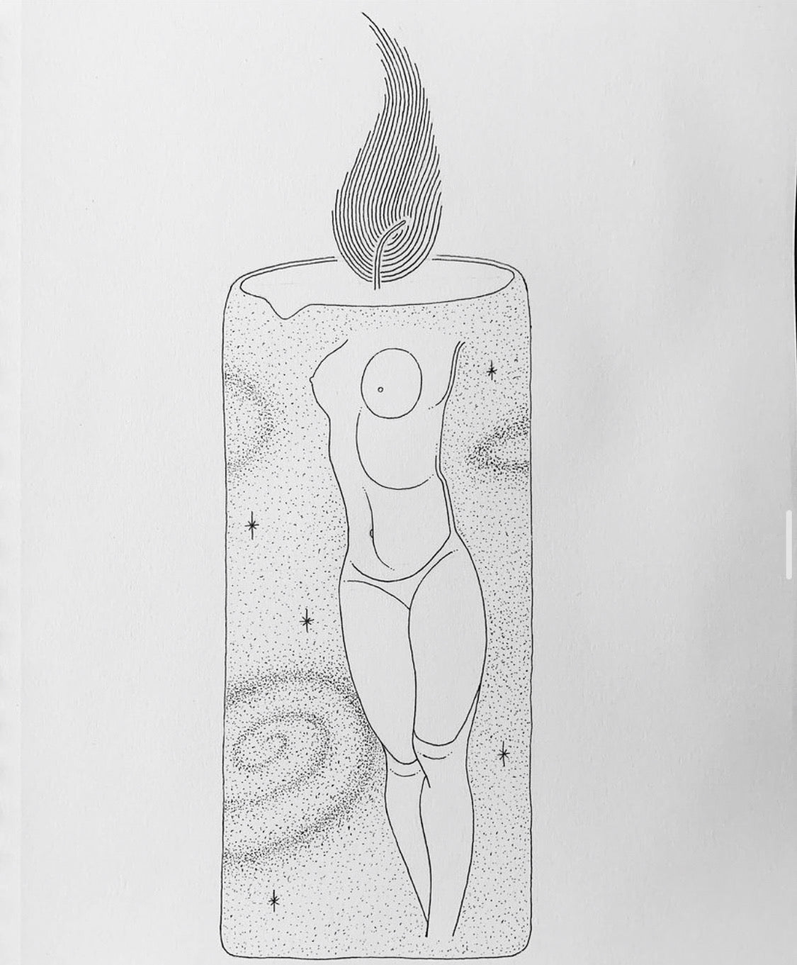 “Candle” 8x10 Fine Art Print